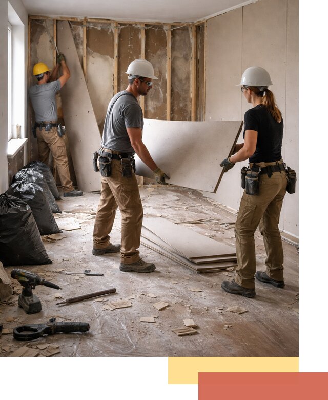 Демонтаж стеновых панелей в Ишимбае быстро и аккуратно