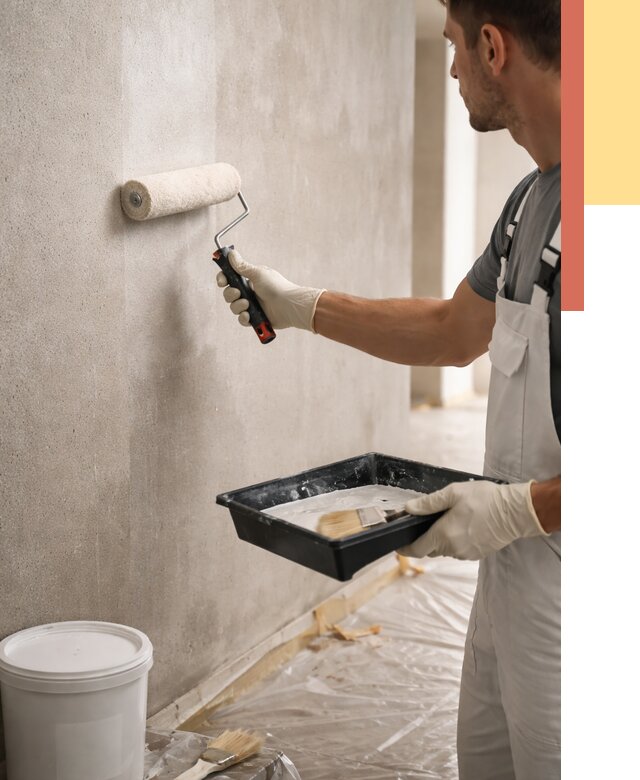 Грунтовка стен в Ишимбае от 2231 руб. м2 — быстро, недорого, с материалом | ОТДЕЛОЧНИК-Шмб