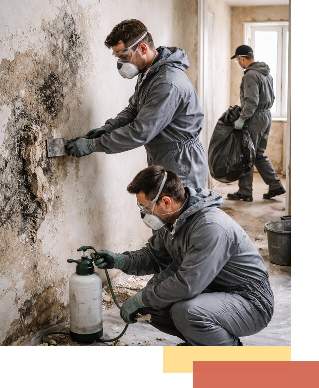 Удаление плесени со стен профессионально в Ишимбае