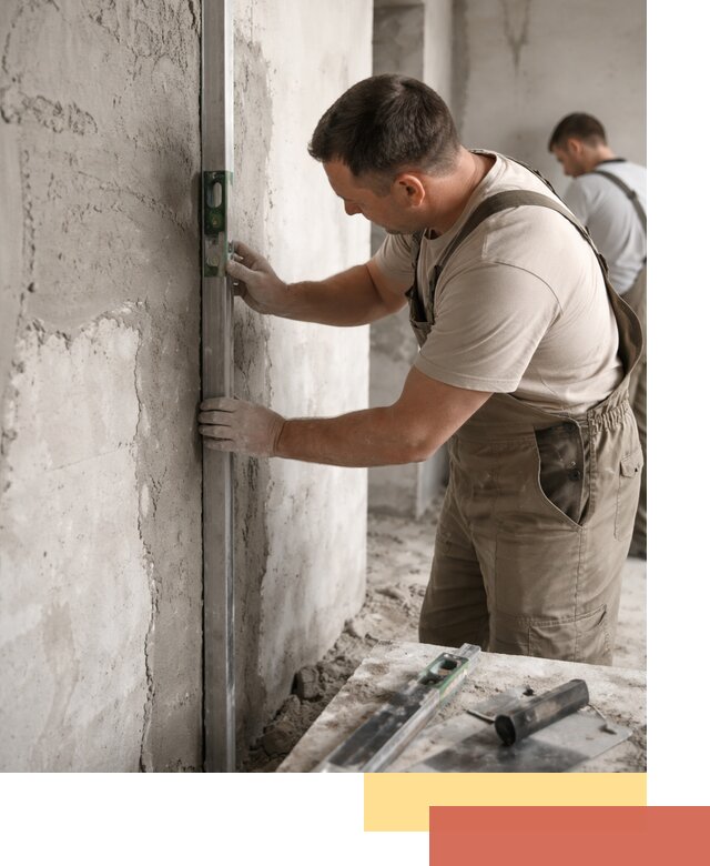 Установка штукатурных маяков в Ишимбае с гарантией качества