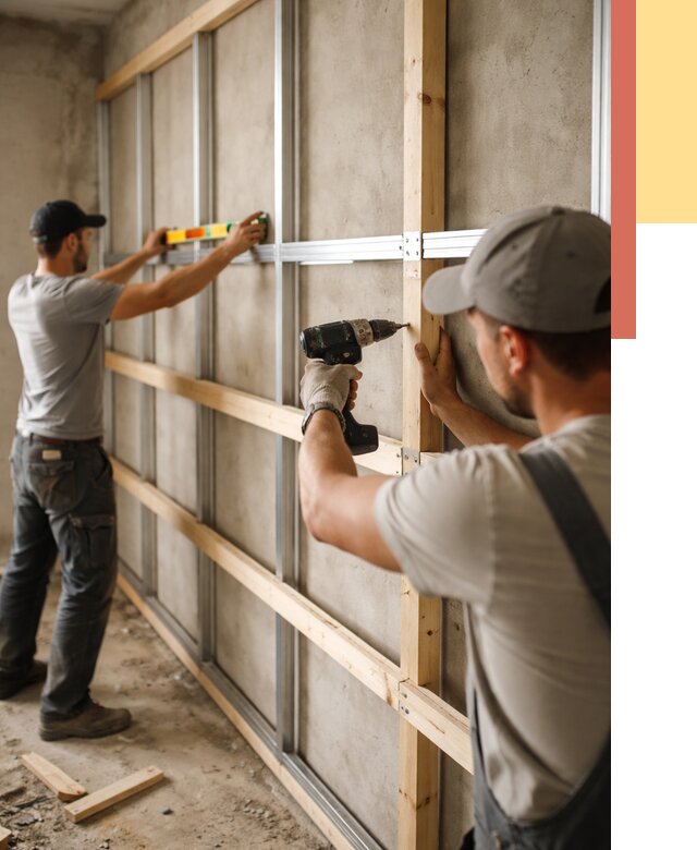 Устройство обрешетки под панели в Ишимбае от 2130 руб. — монтаж под ключ | ОТДЕЛОЧНИК-Шмб