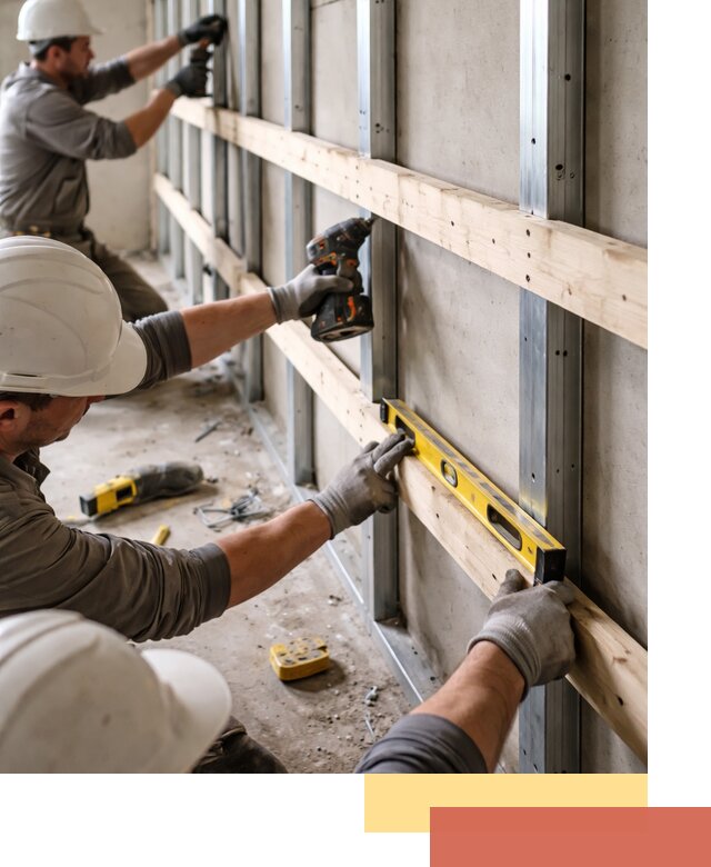 Устройство обрешетки под панели в Ишимбае