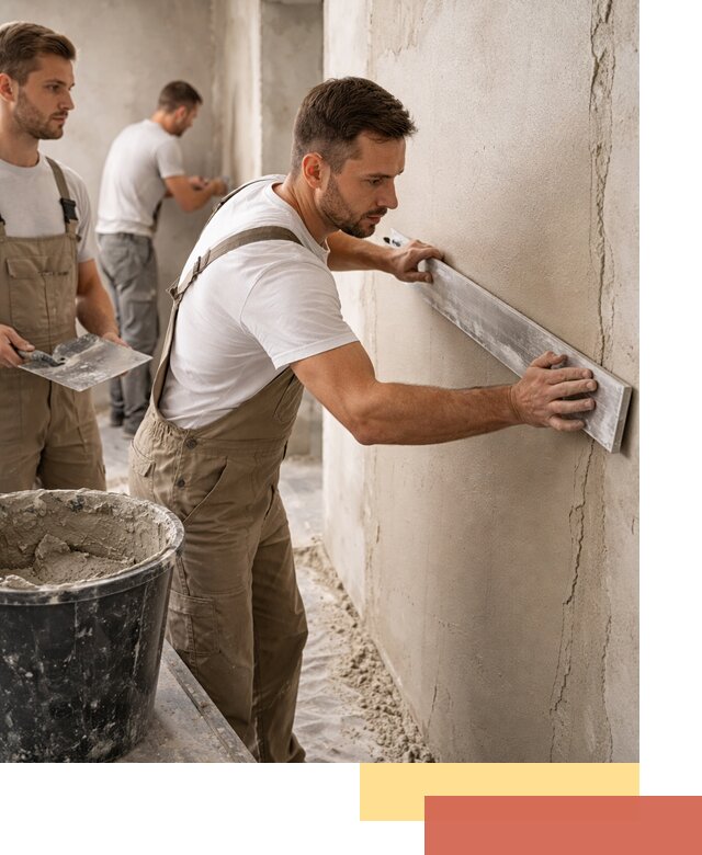 Штукатурка стен без маяков в Ишимбае быстро и качественно