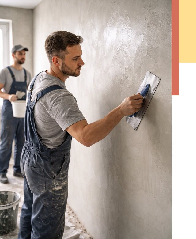 Глянцевание штукатурки стен в Ишимбае от 7606 руб. — услуги и затирка | ОТДЕЛОЧНИК-Шмб