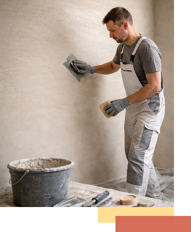 Декоративная штукатурка травертин в Ишимбае для стен и потолков