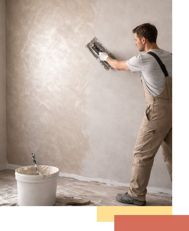 Декоративная штукатурка «Мокрый шелк» под ключ в Ишимбае