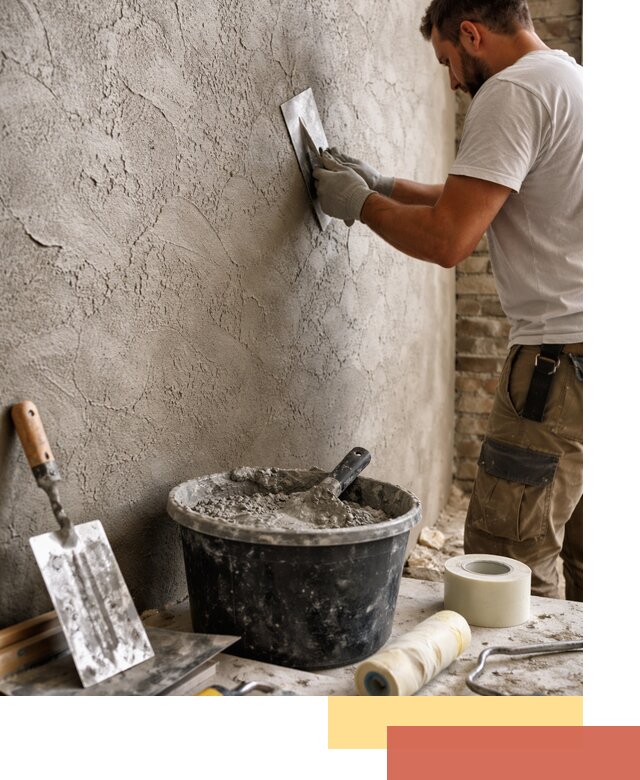 Декоративная штукатурка лофт в Ишимбае — отделка стен и потолков