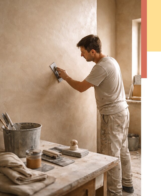 Марокканская штукатурка таделакт в Ишимбае под ключ от 4259 руб. | ОТДЕЛОЧНИК-Шмб