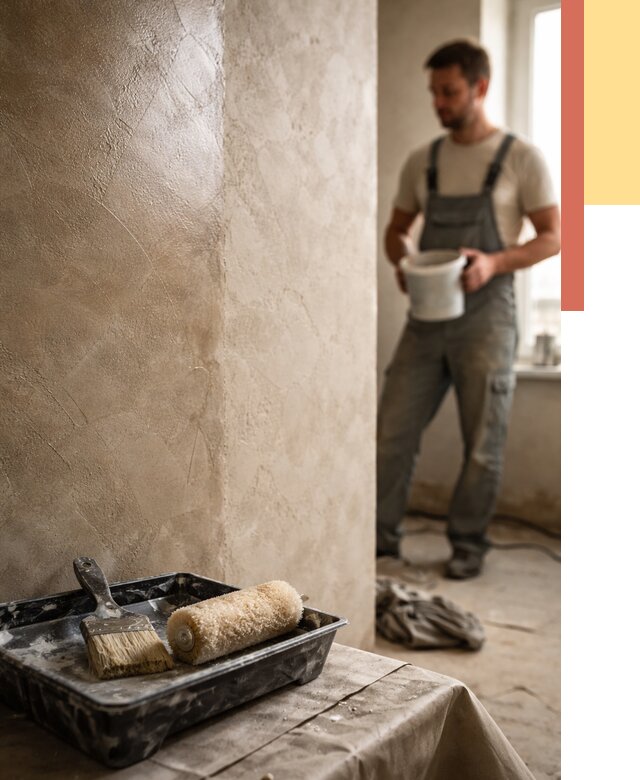 Нанесение воска на штукатурку в Ишимбае от 3549 руб. | Услуги ОТДЕЛОЧНИК-Шмб