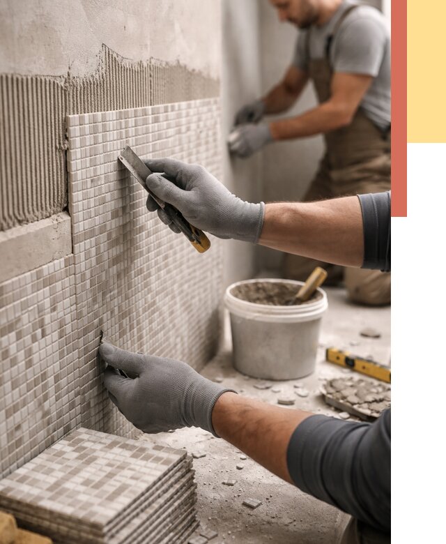 Облицовка стен мозаикой в Ишимбае от 3245 руб/м2 — укладка мозаики на стены | ОТДЕЛОЧНИК-Шмб