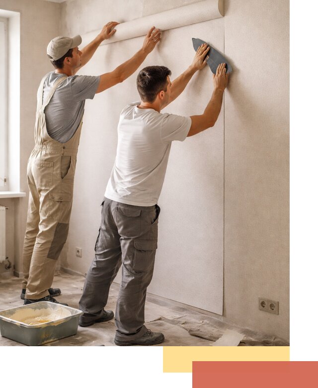 Поклейка виниловых обоев в Ишимбае профессионально и качественно