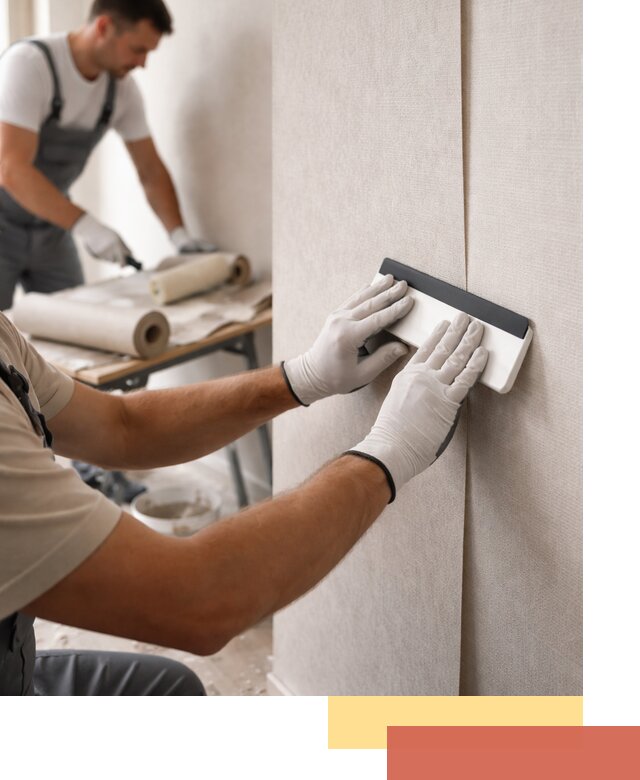 Поклейка обоев под покраску в Ишимбае профессионально и быстро