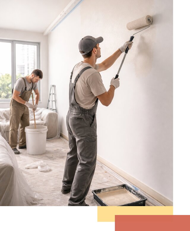 Покраска стен в офисе в Ишимбае — быстрый и качественный ремонт