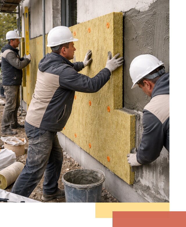 Утепление стен минватой в Ишимбае — тепло и звукоизоляция