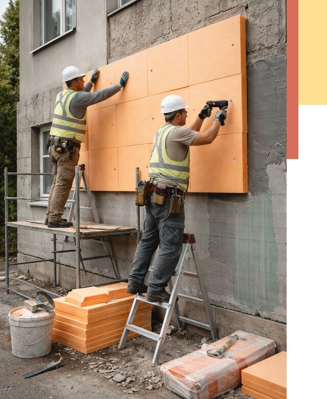 Утепление стен пеноплексом в Ишимбае от 1876 руб./м2 — быстро и недорого | ОТДЕЛОЧНИК-Шмб