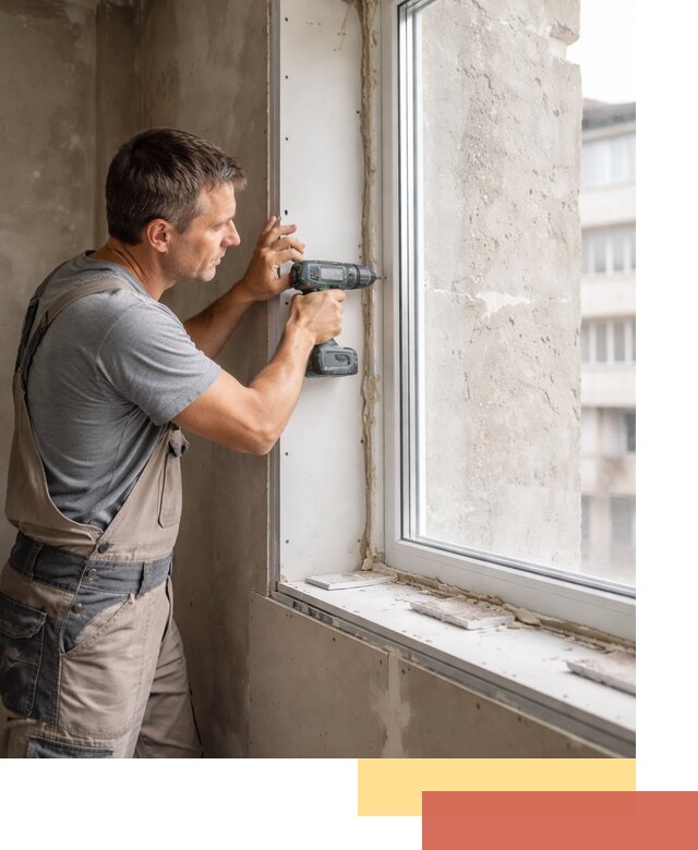 Монтаж гипсокартонных откосов в Ишимбае под ключ