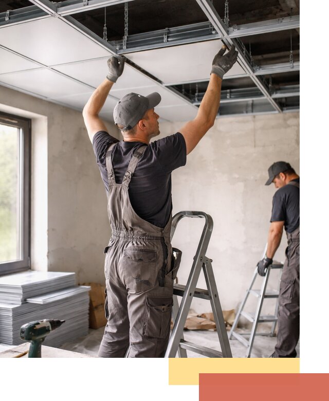 Монтаж кассетного потолка в Ишимбае качественно и быстро