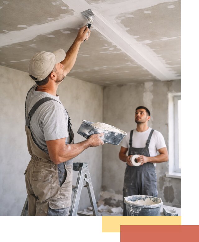 Обработка швов потолка ГКЛ в Ишимбае: качественная заделка и шпатлевка