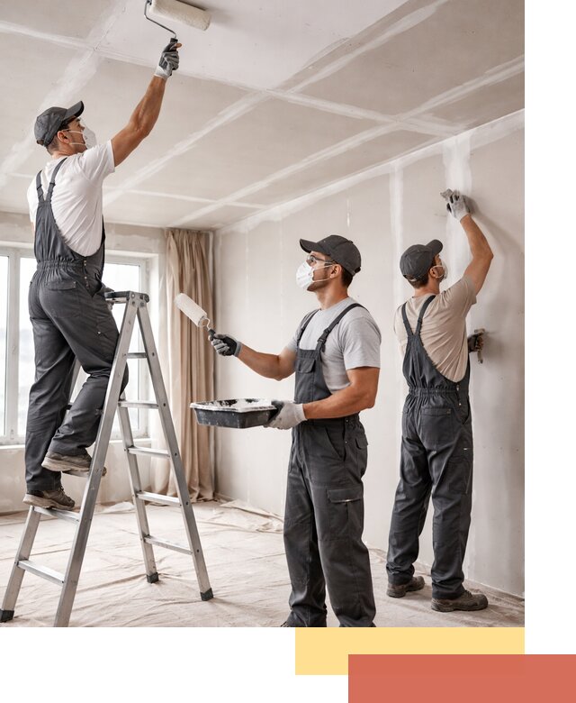 Покраска потолка из гипсокартона в Ишимбае качественно и недорого