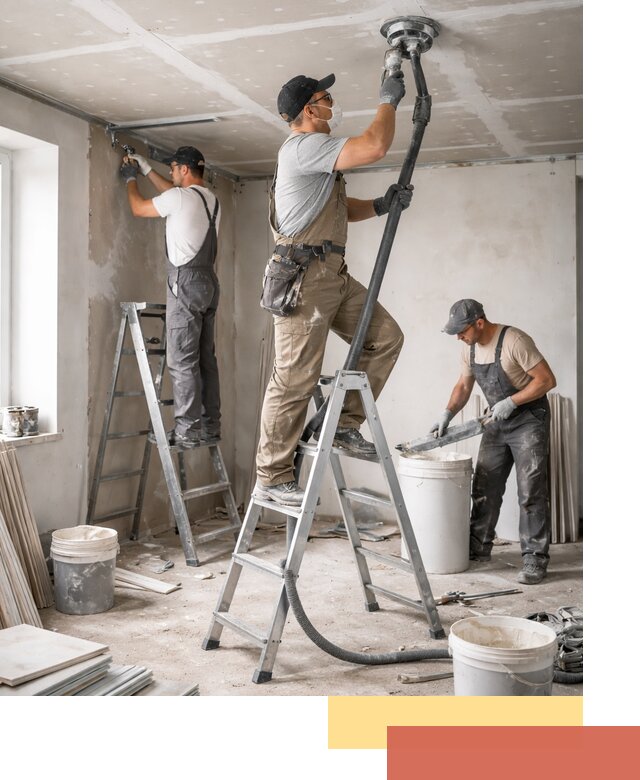 Ремонт потолка из гипсокартона в Ишимбае: быстрый и качественный монтаж