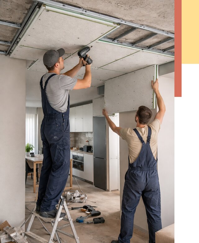 Шумоизоляция потолка панелями зипс в Ишимбае от 1876 руб. под ключ | ОТДЕЛОЧНИК-Шмб